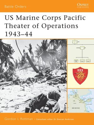 cover image of US Marine Corps Pacific Theater of Operations 1943&#8211;44
